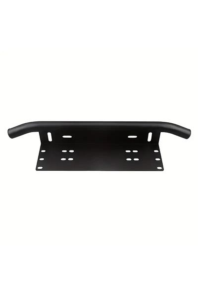 Choice Black Front Bumper License Plate Universal Suv Lamp Holder Light Mount Bracket Off Road Led Lamp Bar