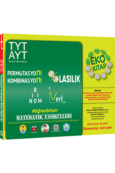 Tonguç Yayınları Tonguç Yks Tyt Ayt Matematik Fasikülleri Eko - Permütasyon K...