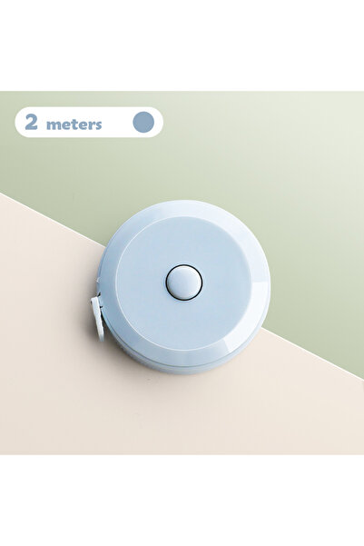 Choice Blue 2 Meter Soft Tape Measure Scale Body Sewing Flexible Tailor Ruler...