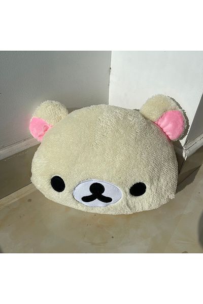 Choice 30cm White Cute Rilakkuma Plush Warm Hand Pillow Cartoon Bear Peluche Stuffed Toy Soft Cushion Birth