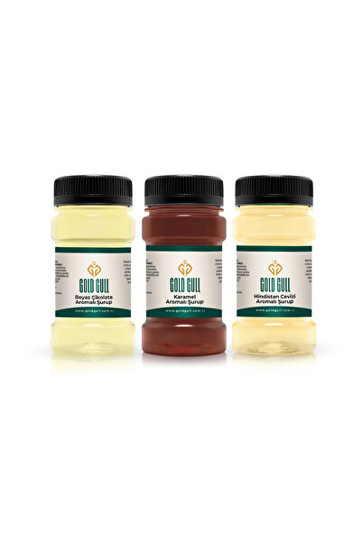 gold gull Beyaz Çikolata, Karamel & Hindistan Cevizi Aromalı Kahve & Meyve Şu...