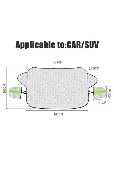 Choice 1PC Waterproof for Car Windshield Cover Hail Proof Universal Shade Pro...