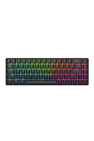 Choice Black Raven68 Esports Magnetic Axis Keyboard Wired Single Mode Pbt Transparent Keycap 8k Return Adju