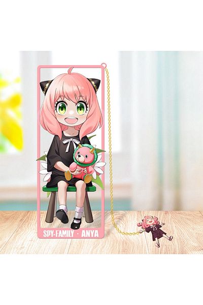 Choice 9cm 3cm Spy04 Spy X Family Inspired Metal Bookmarks For Anime Fans, Unique Gift For Students And Cos