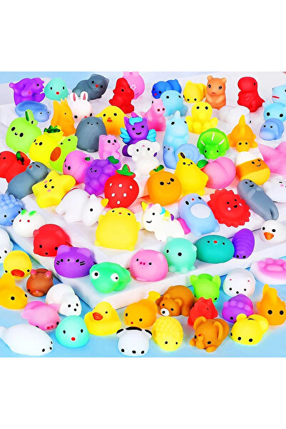 Choice 20PCs 20Pcs Mini Cute Cartoon Animal Stress Relief Toys For Boys Girls Birthday Party Favor Piñata F