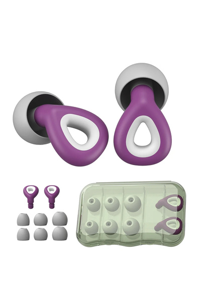 choice2 PURPLE 1 Set Ear Plugs For Sleeping Tapones Para Dormir Noise Reducti...