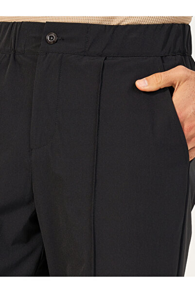 Styli Pintuck Detail Slim Fit Smart Trousers