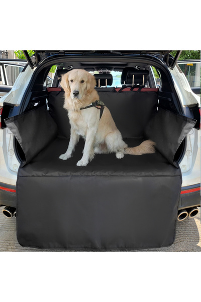 Choice Black Edge Waterproof 600d Oxford Cloth Dog Car Seat Cover Pet Travel Dog Carrier Car Trunk Mat Suv