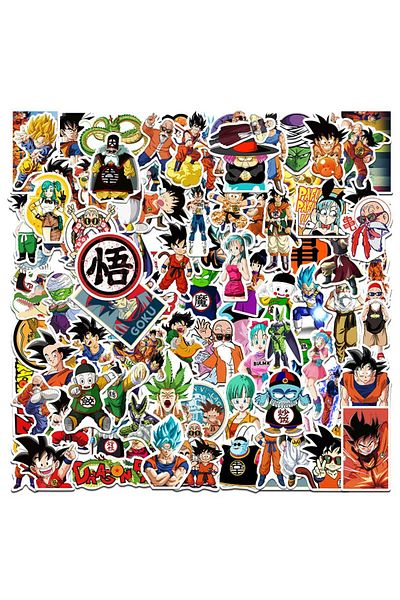 Choice 100pcs E 100pcs Anime Naruto Dragon Ball Z Demon Slayer Stickers Hunter X Graffiti Diy Luggage Lapto