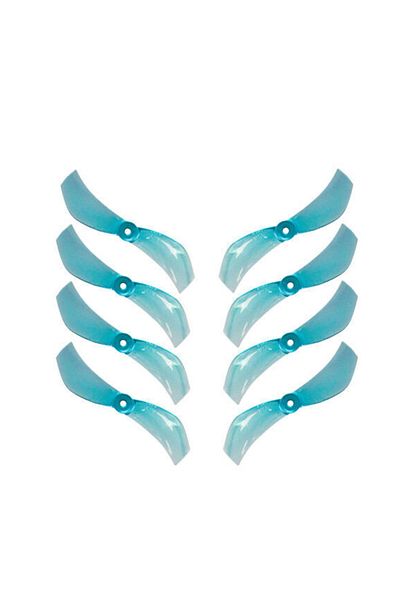 Choice 4 أزواج من المروحة الزرقاء مقاس 1.5 مم من Gemfan 1610، 8 قطع، 40 مم، شفرتين، 1 مم، 1.5 مم، لسباقات الطائرات بدون طيار Rc Fpv