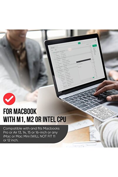 Choice ملصق اختصارات لنظام Apple Mac OS، ملصق مفتاح اختصار جديد لعام 2023 لجهاز MacBook Pro مقاس 13-16 بوصة...