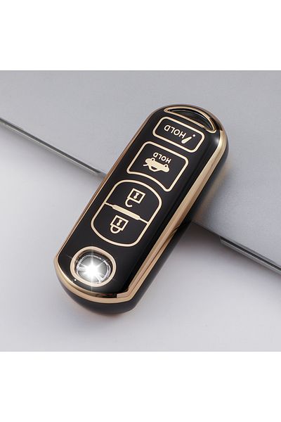 Choice 1pc Black Key Case New Tpu Car Key Case For Mazda 2 3 6 Demio Atenza Axela Cx-5 Cx5 Cx-3 Cx7 Cx-9 3