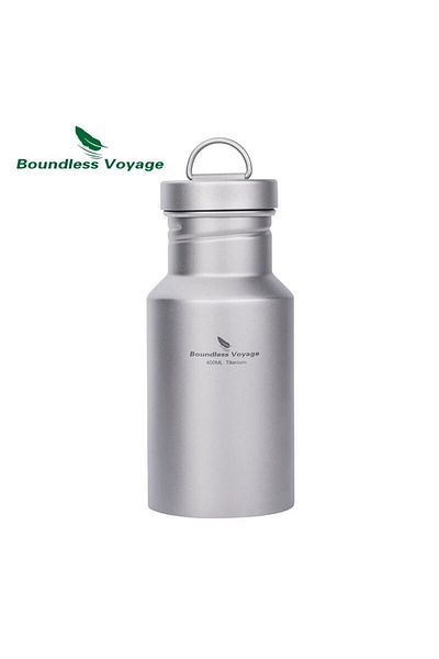 Choice 550ml Ti3252d Boundless Voyage Titanium Water Bottle With Lid Wide Mouth Leak-proof Reusable Sport D