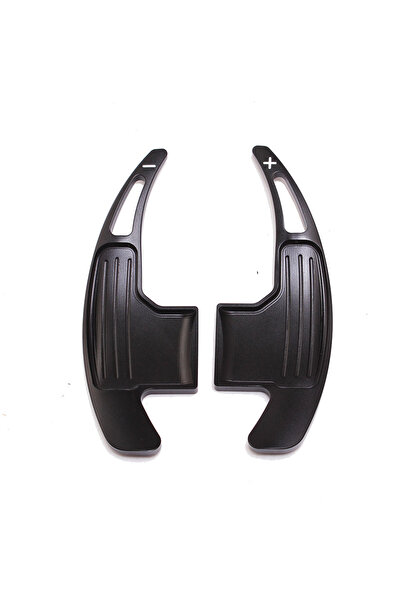 Cherk أسود لفورد موستانج 2015 2016 2017 2018 2019 مبدلات عجلة القيادة من الأل...