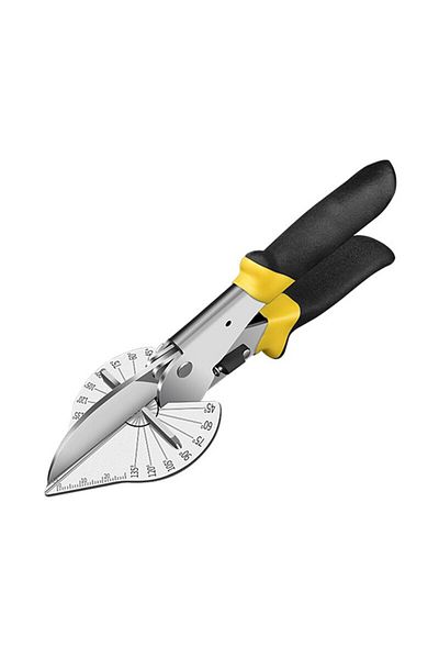 Choice 1pcs 45-135 Degree Multi Angle Corner Scissors Mitre Wall Panel Wire Slot Cutter Plastic Pipe Hose S
