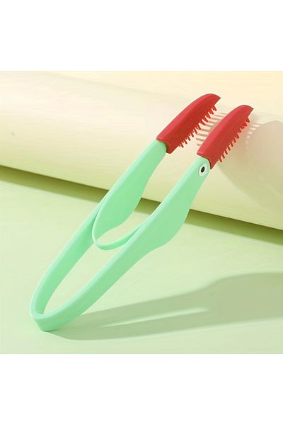 Choice Green 1pc Pet Tear Marks Brush Cat Dog Eye Excrement Brush Knot Eye Cleaner Clip Soft Brush Cleaning