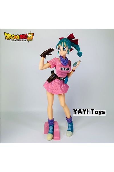 Choice No Box 25cm Anime Dragon Ball Z Bulma Anime Figure Pvc Action Figure Cute Statue Model Figurine Co