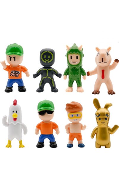 Choice مجموعة تماثيل نموذجية من 8 قطع من شخصيات ستامبل جايز المتحركة كاواي أنمي من مادة البولي فينيل كلوريد متعددة اللاعبين من مجموعة K