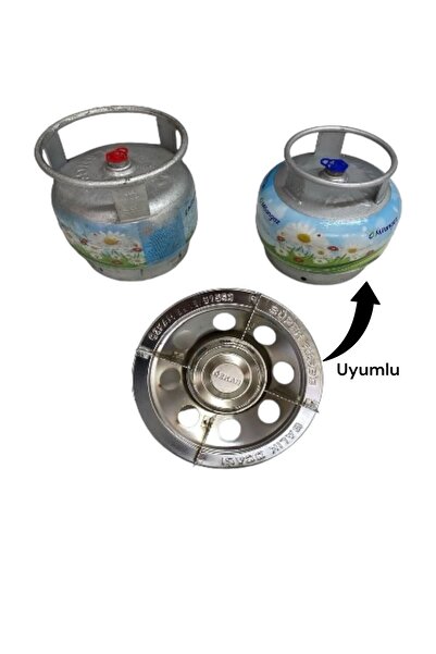 ÖZKAN küçük tüp başlığı büyük boy Aygaz milangaz İpragaz balık ocak piknik tüpü hariç ( dar çembere