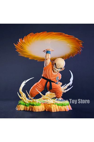 Choice Krillin 7.48in/19cm Anime Dragon Ball Figure Kienzan Krillin Figurine Pvc Action Figures Satue Colle
