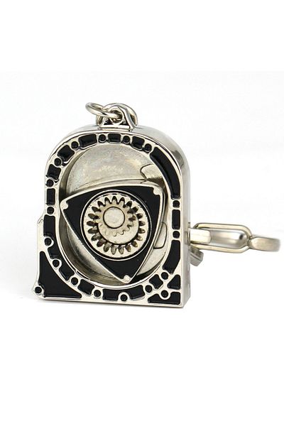 Choice Engine Rotary Rotor Keychain Silver For Mazda Auto Part Model Automotive Accessories Wankel Keyri...