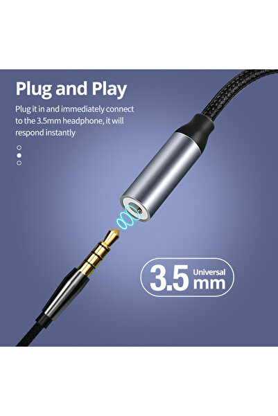 Choice USB Type C to 3.5mm Aux Adapter Type-c 3 5 Jack Audio Cable Headphone Cable Converter iPhone 1...