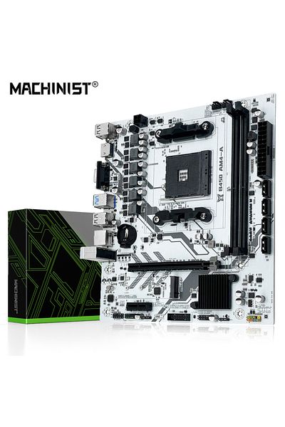 Choice اللوحات الأم Machinist B450 اللوحة الأم معالج Amd ذاكرة Ddr4 ثنائية القناة اللوحة الرئيسية Am4 M.2 Nvm