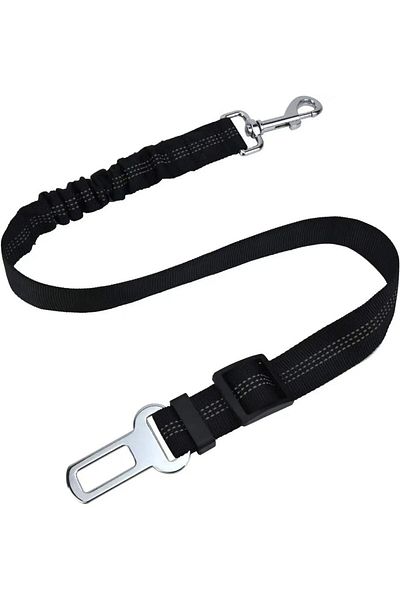 Choice Black 1pcs High Grade Dog Car Safety Belt Dog Safety Belt With Damping Belt And Reflective Line Adju