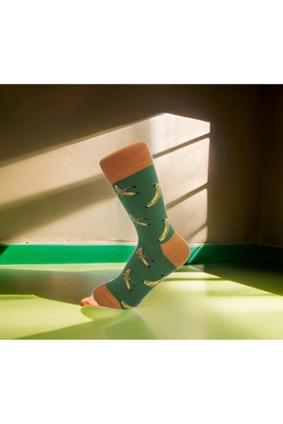 Forever 4-Piece Colorful Fruit Patterned Socks