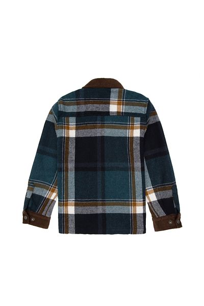 U.S. Polo Assn. Boy's Dark Green Long Sleeve Shirt 50292973 -Vr079