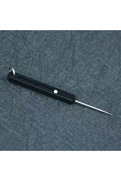 Choice أعواد أسنان محمولة من التيتانيوم باللون الأسود، حامل أعواد أسنان معدني...