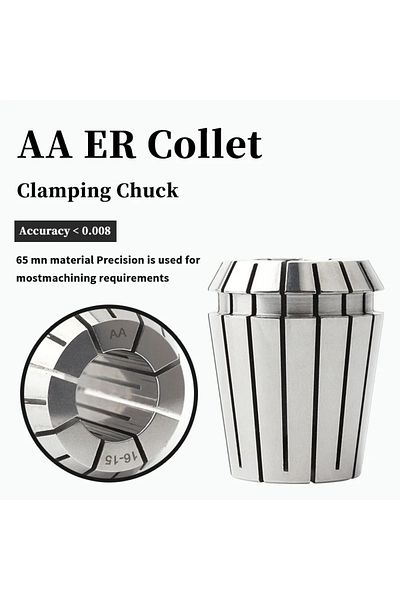 Choice Er32-6mm Aa (0.008) 1pc Er11 Er16 Er20 Er25 Er32 Aa/a High Precision 0.008mm Spring Collet Suitable