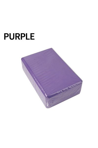 Choice Purple 1pc Yoga Building Blocks Cubes Pilates Brick Reinforcement Mats Sport Yoga Supplies Exercise