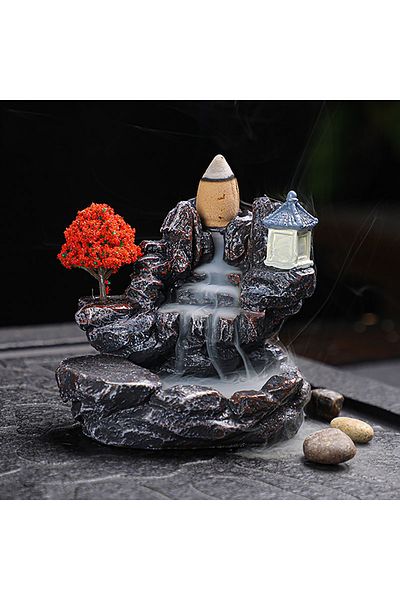 Choice Style 3 Backflow Incense Holder Waterfall Incense Burner Home Decor Aromatherapy Ornament Incense Co