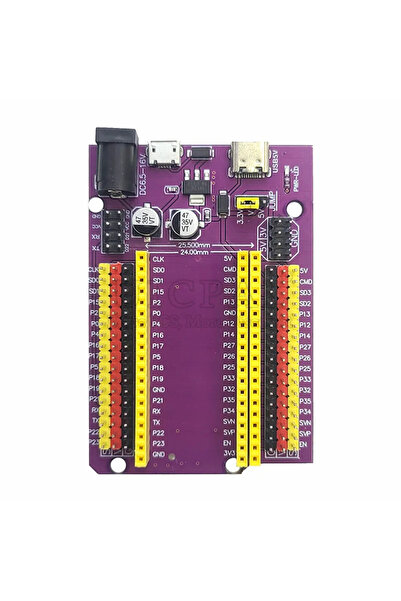 Choice لوحة توسيع ESP32 ذات 38 سنًا مع لوحة تطوير صغيرة من النوع C ذات 38 سنًا CP2102 2.4G WIFI B