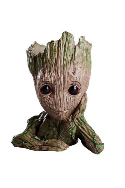 Choice 01 Groot Tree Flowerpot Action Figures Model Toys