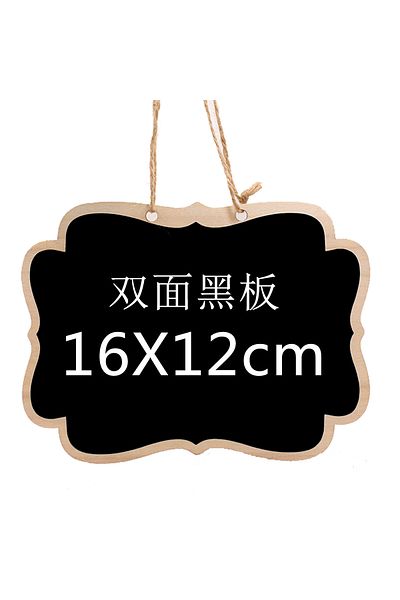 Choice Black Bview Art 1 Piece Mini Size Home Office Decorative Chalkboard Kids Wooden Chalkboard Polygonal