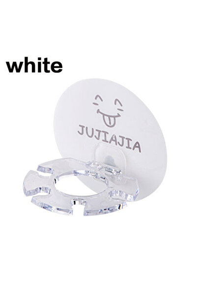 Choice حامل فرشاة الأسنان البلاستيكي الإبداعي الجديد باللون الأبيض، رف تخزين معجون الأسنان، موزع فرشاة الأسنان، الحمام