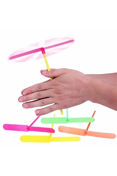 Choice 10 قطع 10/20 قطعة من مراوح اليعسوب البلاستيكية المبتكرة المصنوعة من الخيزران للاستخدام في الهواء الطلق، لعبة كلاسيكية للأطفال، هدية دوارة