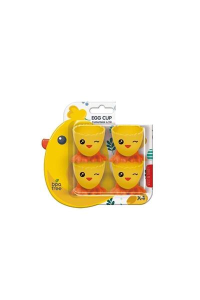 RAMDET 4'lü Şirin Civciv Yumurtalık Kahvaltılık Pişmiş Yumurta Koyma Standı