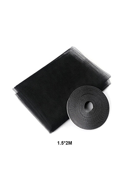 Choice ستارة نافذة ناموسية ذاتية اللصق مقاس 1.5 × 2 متر لمنع الحشرات والذباب ...