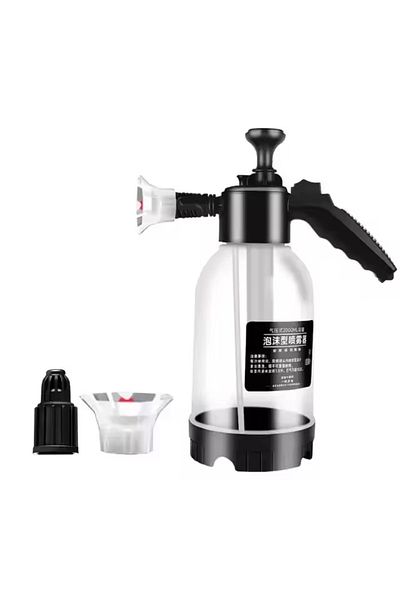 Choice White 2l Hand Pump Foam Sprayer Pneumatic Washer Foam Snow Foam High Pressure Car Wash Spray Bottle