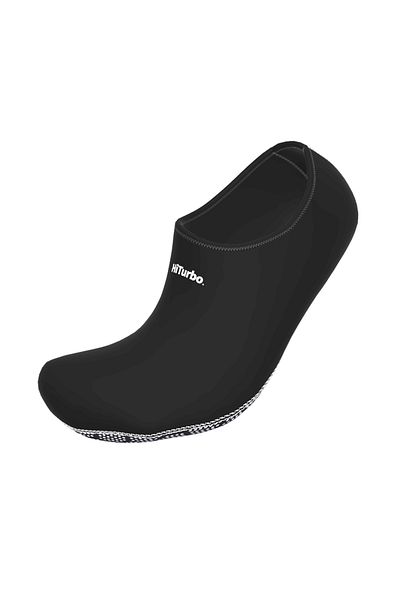 Choice M Black HiTurbo 3mm Neoprene Socks, Anti-Slip Water Socks Shoes, For Diving Swimming Surfing Snorkel