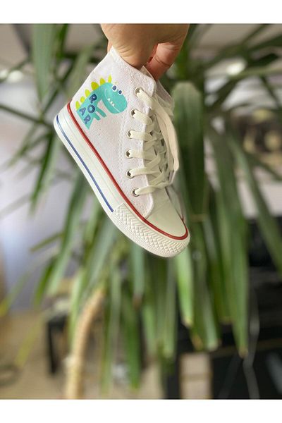 STARYOU STORE PANTOFI SPORT DE IN LUNG CU IMPRIMARE DINOZURI