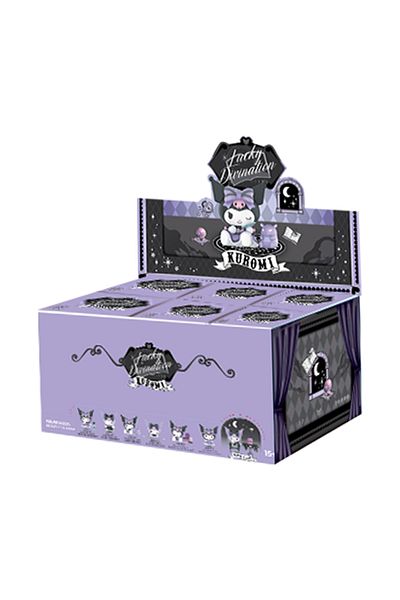 Choice One Set 6pcs 6pcs Set Sanrio Kuromi Blind Box Lucky Divination Series Action Figure Doll Surprise Bo
