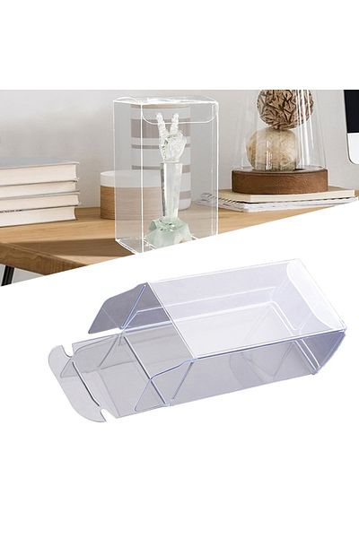 Choice Other 50pcs 30*40*82mm Pvc Box Rectangle Clear Gift Display Box Cosmetic Crafts Packaging Box Transp