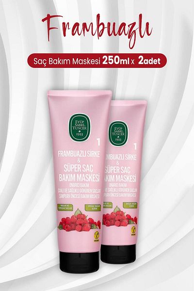 Eyüp Sabri Tuncer Raspberry Vinegar Hair Mask 2 X 250ml