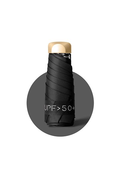 Choice Black Flat 50% Off Sun Protection Parasol, Women's Sun Umbrella, Anti-uv, Sunny And Rainy Dual-use U