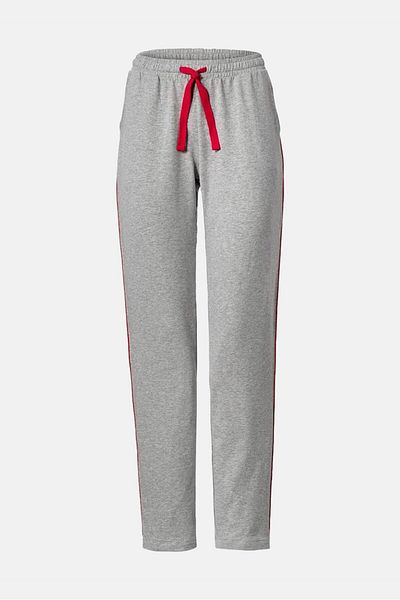 Tchibo Women Heather Drawstring Pyjama, Grey