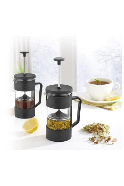 CMT 350 ml Frech Press Herbal Tea Filter Coffee Glass